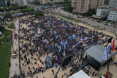 Bursa'da 1 Mayıs coşkusu