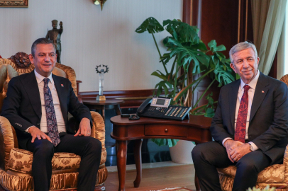 CHP liderinden Mansur Yavaş'a ziyaret