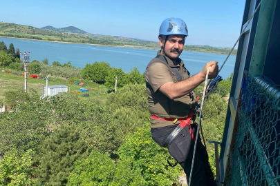 Doğa Koruma ve Milli Parklar ekibine mağara eğitimi