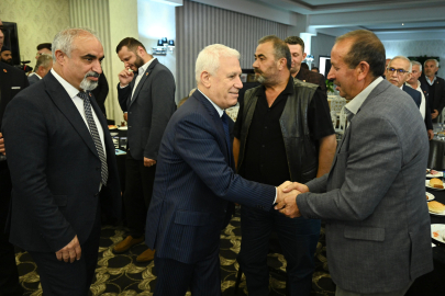 Bozbey, muhtar toplantılarına İnegöl’den başladı
