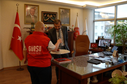 Gürsu’nun gözbebeği Mesut Gürsu Belediyesi’nde çalıştı