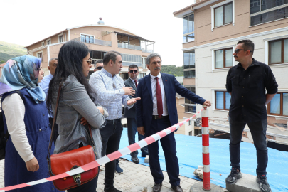 İstinat duvarı güvenliğinde belediye, üniversite ve BURKENT işbirliği