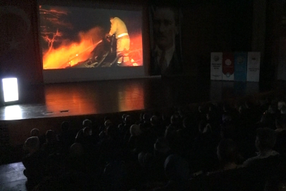 Bursa'da orman yangınlarıyla mücadelede öğrenmenler iş başında