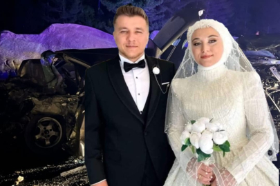Düğün gecesi kahreden kaza: Gelin ve damat hayatını kaybetti
