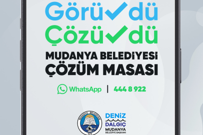 Mudanya Belediyesi'nden Çözüm Masası