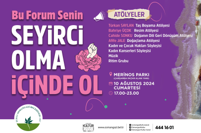 Osmangazi Belediyesi’nden Bursa Kadın ve Yaşam Forumu
