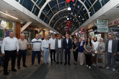  İnegöl çarşısında alışveriş şenliği bereketi