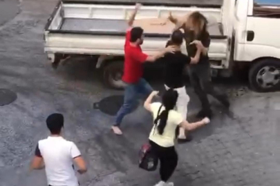 Borç kavgasında yumruklar havada uçuştu...