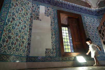 Şehzade Mustafa'nın türbesindeki çiniler 15 yıldır kayıp