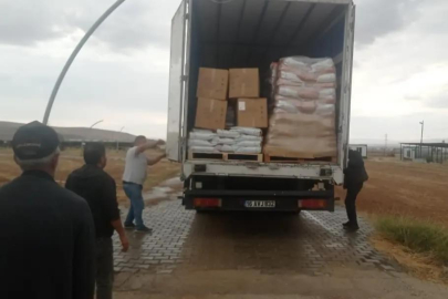 Deprem bölgesine Osmangazi eli