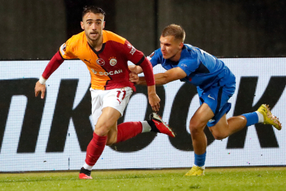 Galatasaray, Letonya'da puan kaybetti