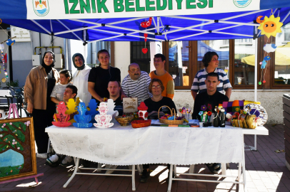 Engelsiz Yaşam Merkezi’nin El Emeği Ürünleri İznik Panayırı’nda