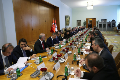 Erdoğan, Türkiye-Sırbistan Yüksek Düzeyli İşbirliği Konseyi