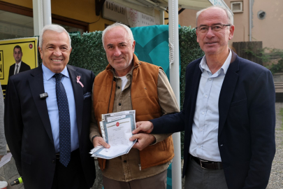 Nilüfer'de tapu sevinci