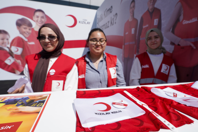 Kızılay Haftası'nın ana teması 'Kızılay Kolu'