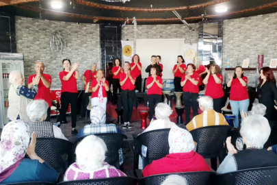 Mudanya Huzurevi'nde eğlenceli etkinlik