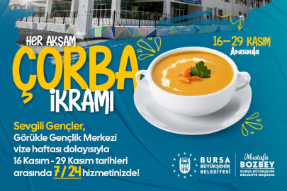 Görükle Gençlik Merkezi 24 saat hizmet verecek!