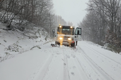 Osmangazi'de kar mesaisi başladı