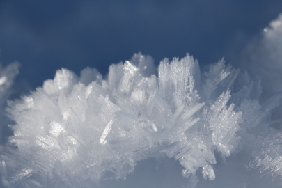 Ilgaz Dağı'nda 'kristal kar' şöleni