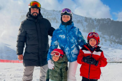 Ünlü çift Kartalkaya'da görüntülendi...