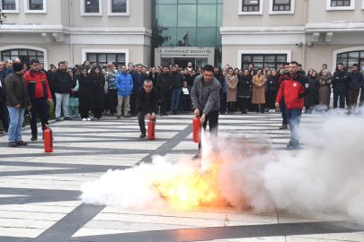 Osmangazi'de afet tatbikatı tamamlandı