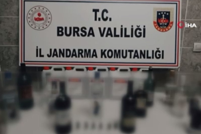 Binlerce litre sahte içki ele geçirildi
