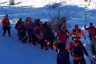 Palandöken'de çığ faciası!