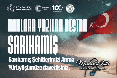 Sarıkamış Şehitleri Gürsu’da yürüyüşle anılacak