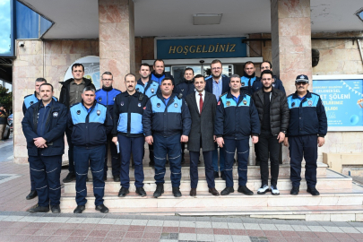 Belediyeden kaldırım işgali denetimi