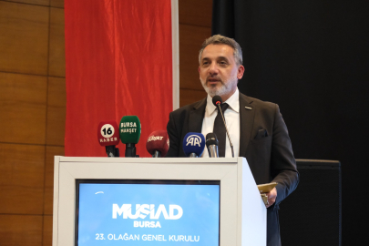 MÜSİAD Bursa Şubesi'nde Başkan Şenocak güven tazeledi