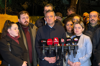 Özgür Özel, Rıza Akpolat'ı ziyaret etti