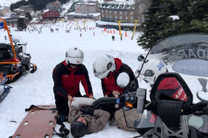 Uludağ'da JAK ekiplerinin yoğun tatil mesaisi