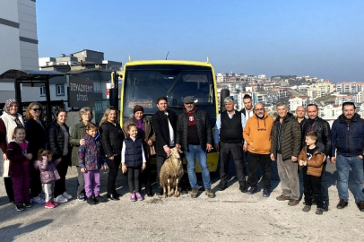 Yeni otobüs seferi başlayınca muhtar koç kesti