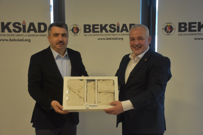 Oktay Yılmaz'dan BEKSİAD'a hayırlı olsun ziyareti