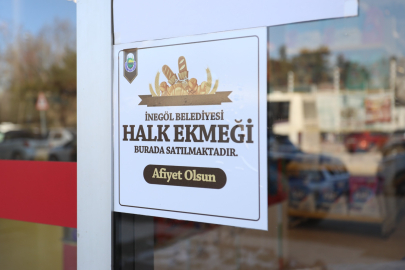 İnegöl'de halk ekmek satışları başladı!