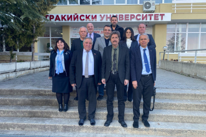 BUÜ heyeti Bulgaristan'da protokollere imza attı