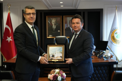 Başkan Aydın'dan hayırlı olsun ziyareti