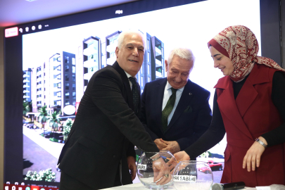 Yiğitler Kentsel Dönüşüm Projesi'nde kura heyecanı