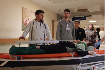 11 yaşındaki çocuğun ayağı zincire sıkıştı, motosiklet devrildi: 2 yaralı