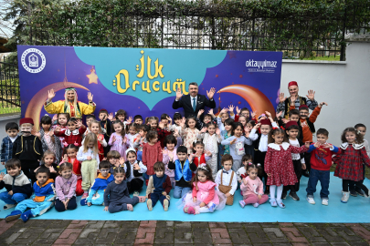 Çocuklara özel tekne orucu iftarı düzenlendi