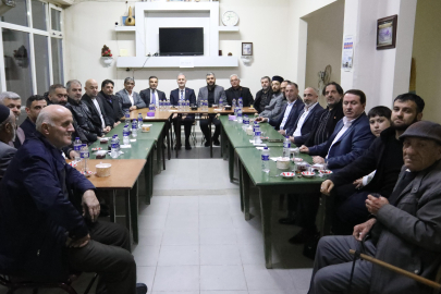 Hafız Halil İbrahim Baş Yeniceköy mahallesi cemaatiyle buluştu