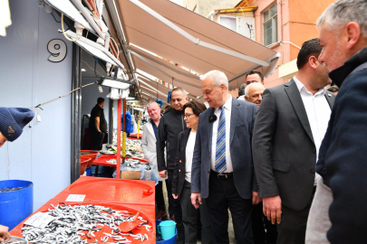 Mustafakemalpaşa Balık Pazarı Yeni Yerinde Hizmete Açıldı