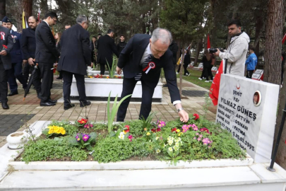 İnegöl'de Çanakkale Zaferinin şehitleri 110’uncu yılında anıldı