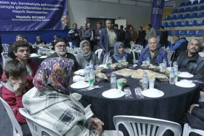 İftar sofralarının son durağı Büyükorhan oldu