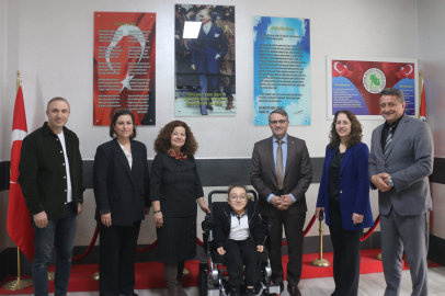 Bursa'da engelli öğrenciye destek eli