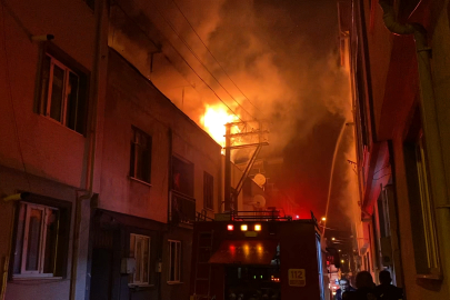Bursa'da korkutan yangın
