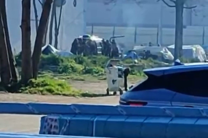 Bursa'da taşlı sopalı kavga