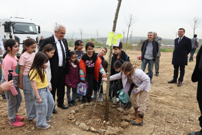 Nilüfer’de fidanlar toprakla buluştu