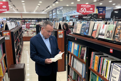 TBMM Başkanbekili Bozdağ'dan D&R mağazasına ziyaret