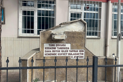 Atatürk büstünü çalan hırsız tutuklandı